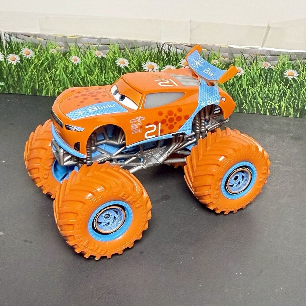 Disney Pixar Cars Custom Monster Truck Ryan Inside Laney Next Gen 1:64 Scale